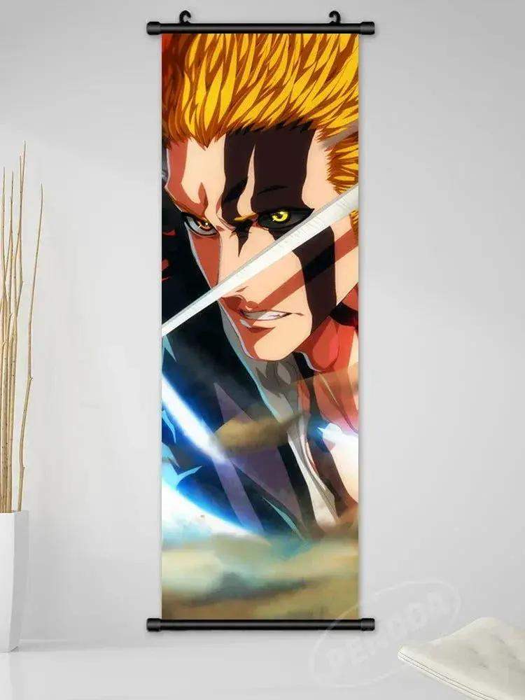Bleach Canvas Scroll Posters, Wall Art Anime Artwork Painting Anime Hanging Poster - Image 34