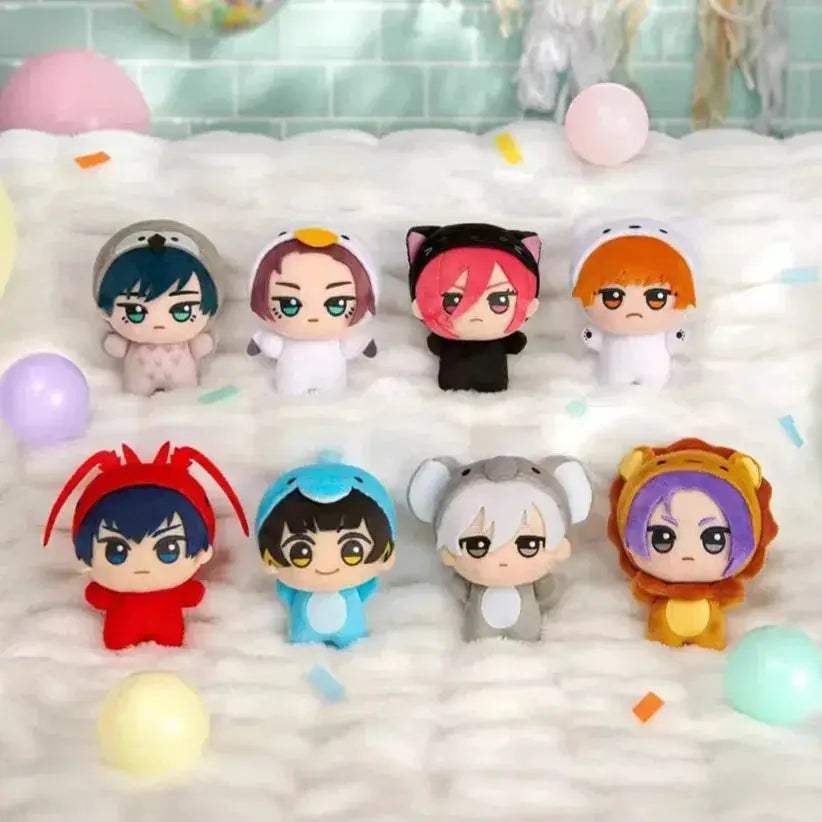 Blue Lock NuiNui Plush Set With Costume Change Keychain