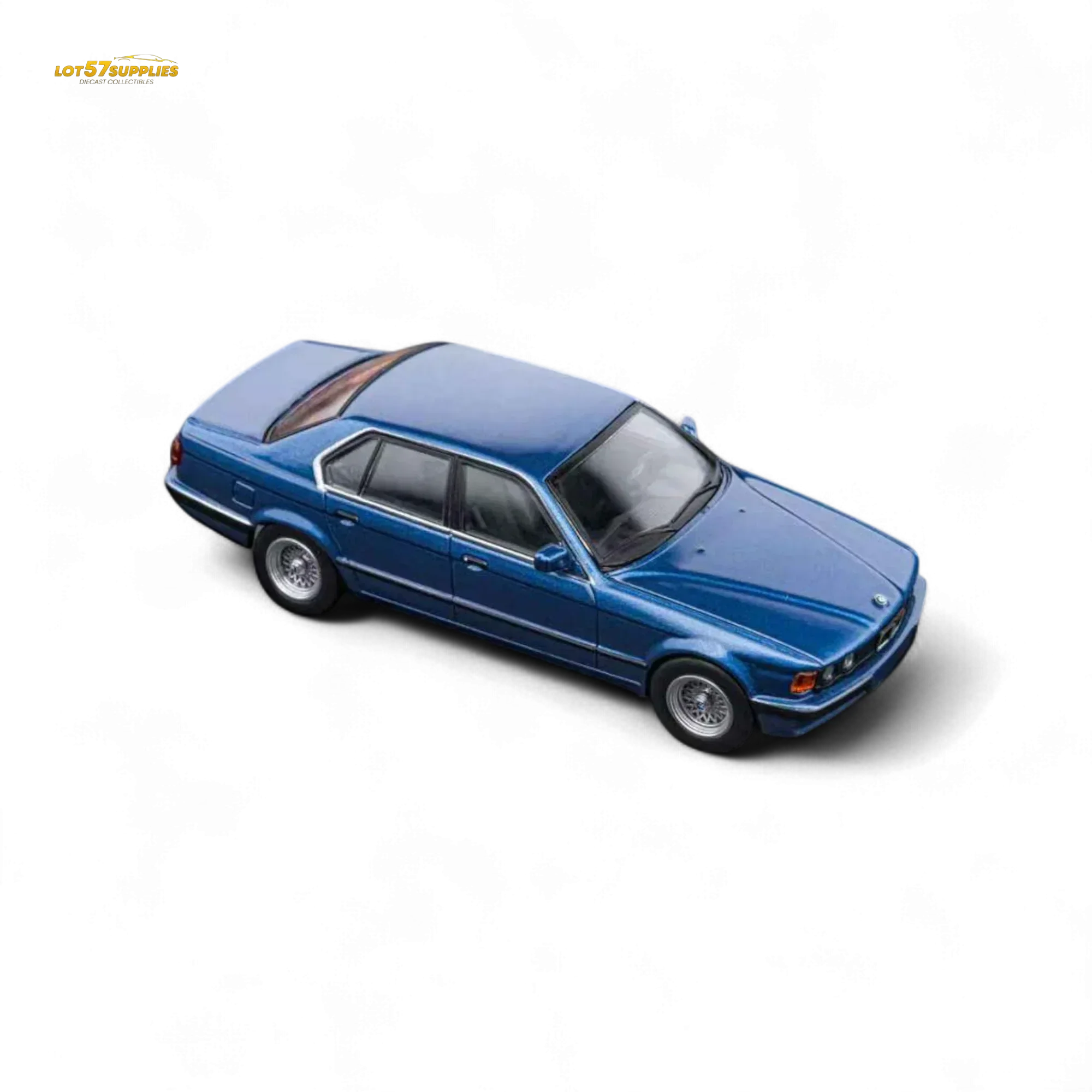 BMW Diecast 1 64 E32 Alpina Blue Premium Collector Sedan - Image 2