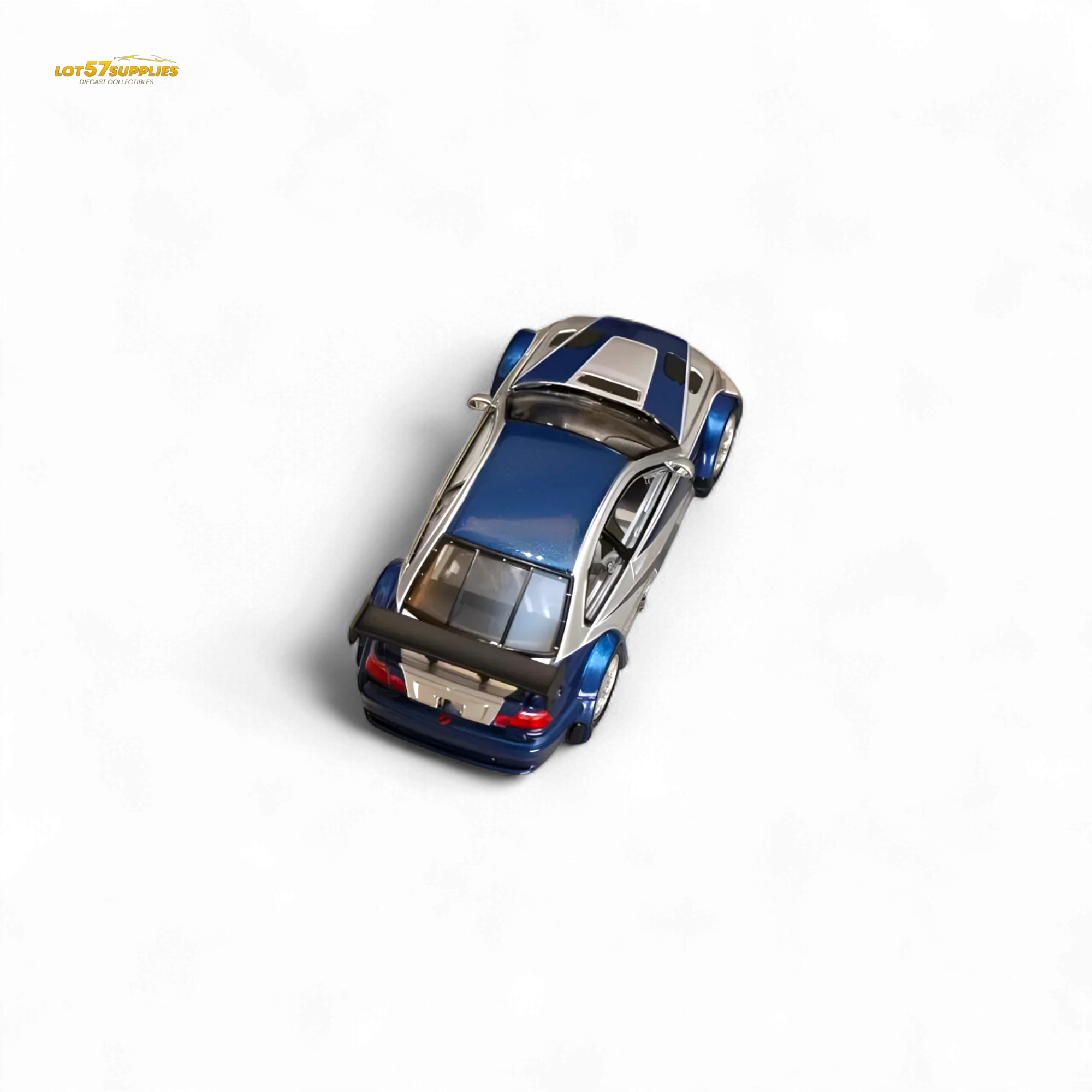 BMW E46 M3 GTR Diecast Model 64 Scale Openable Hood - Image 3