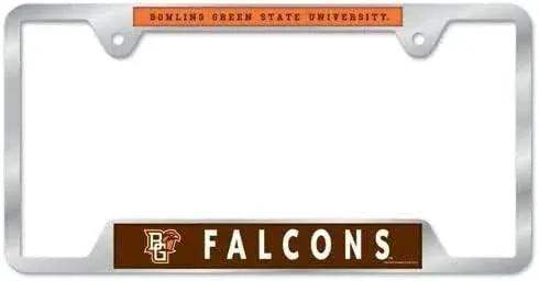 Bowling Green State Falcons License Plate Frame Metal