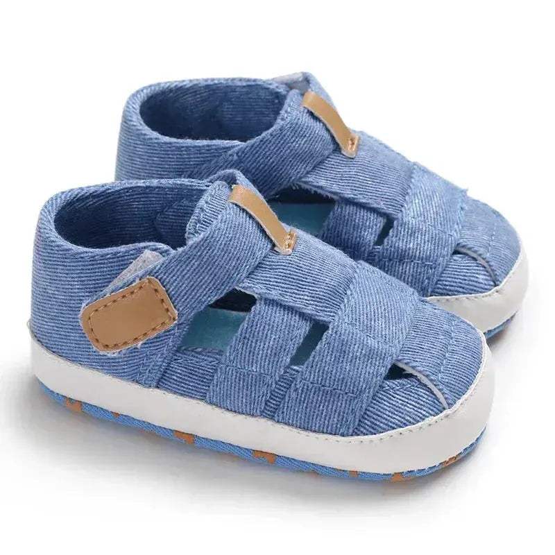 Breathable Canvas Baby Shoes Walking Shoes For First Steps - Image 3