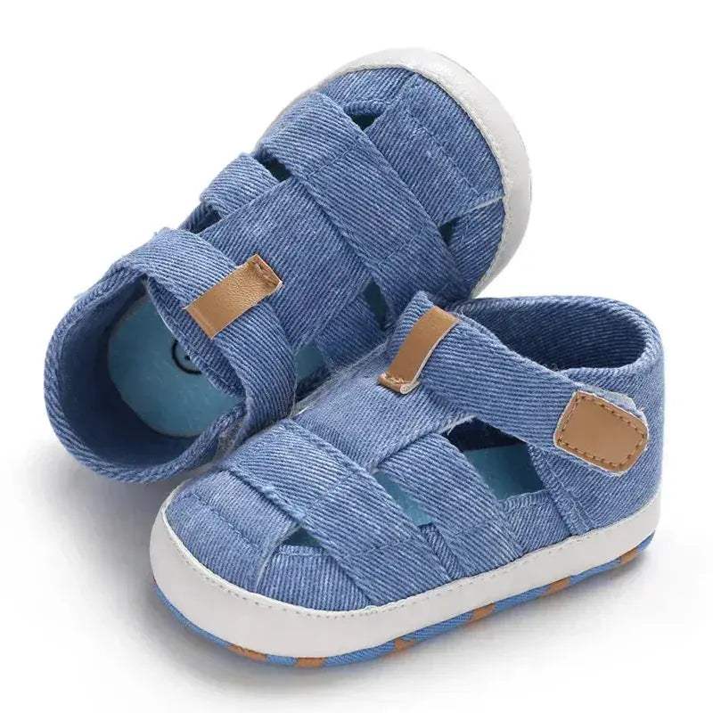 Breathable Canvas Baby Shoes Walking Shoes For First Steps - Image 4