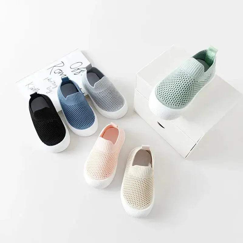 Breathable Non Slip Baby Shoes For First Walkers Boys Girls