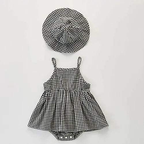 Breathable Soft Cotton Baby Romper With Hat For Summer - Image 7