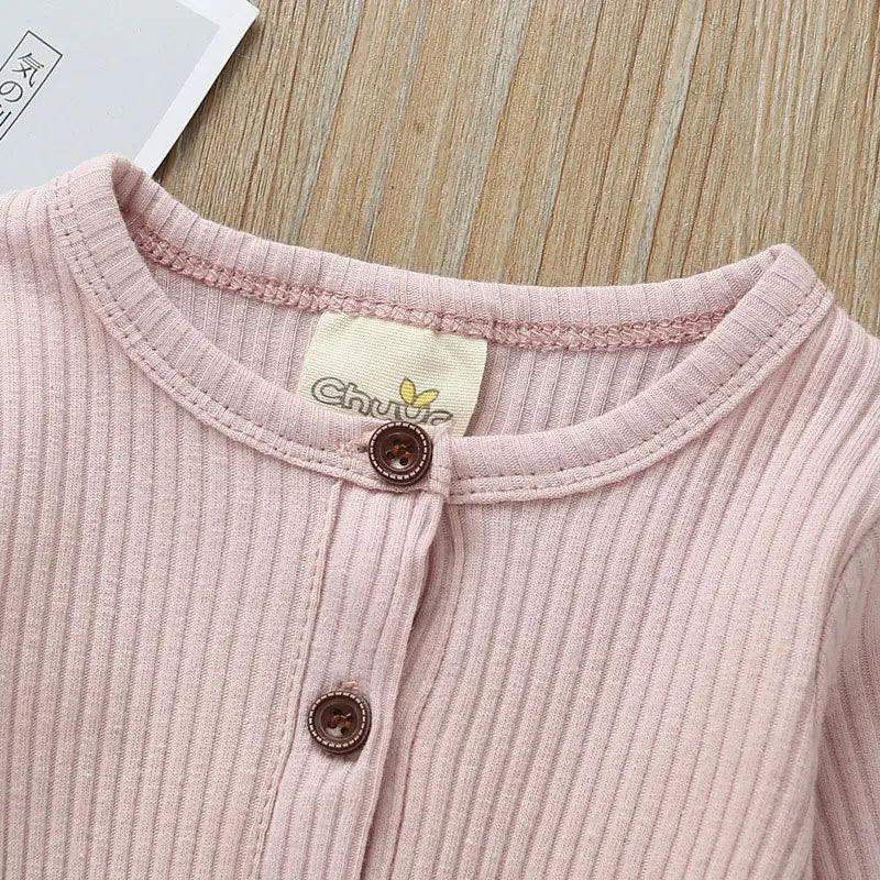 Breathable Soft Cotton Unisex Baby Romper Long Sleeve - Image 4