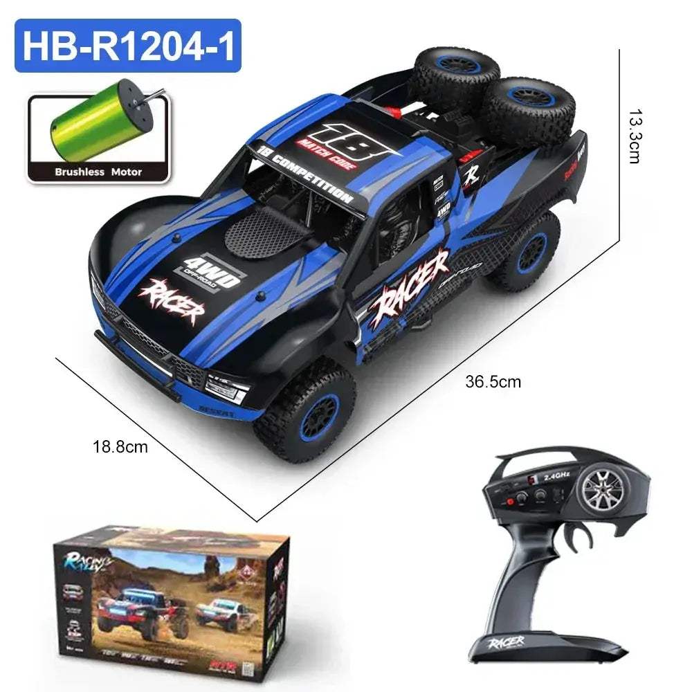 Brushless 4WD RC Car With High Speed Performance LED Lights - Image 14