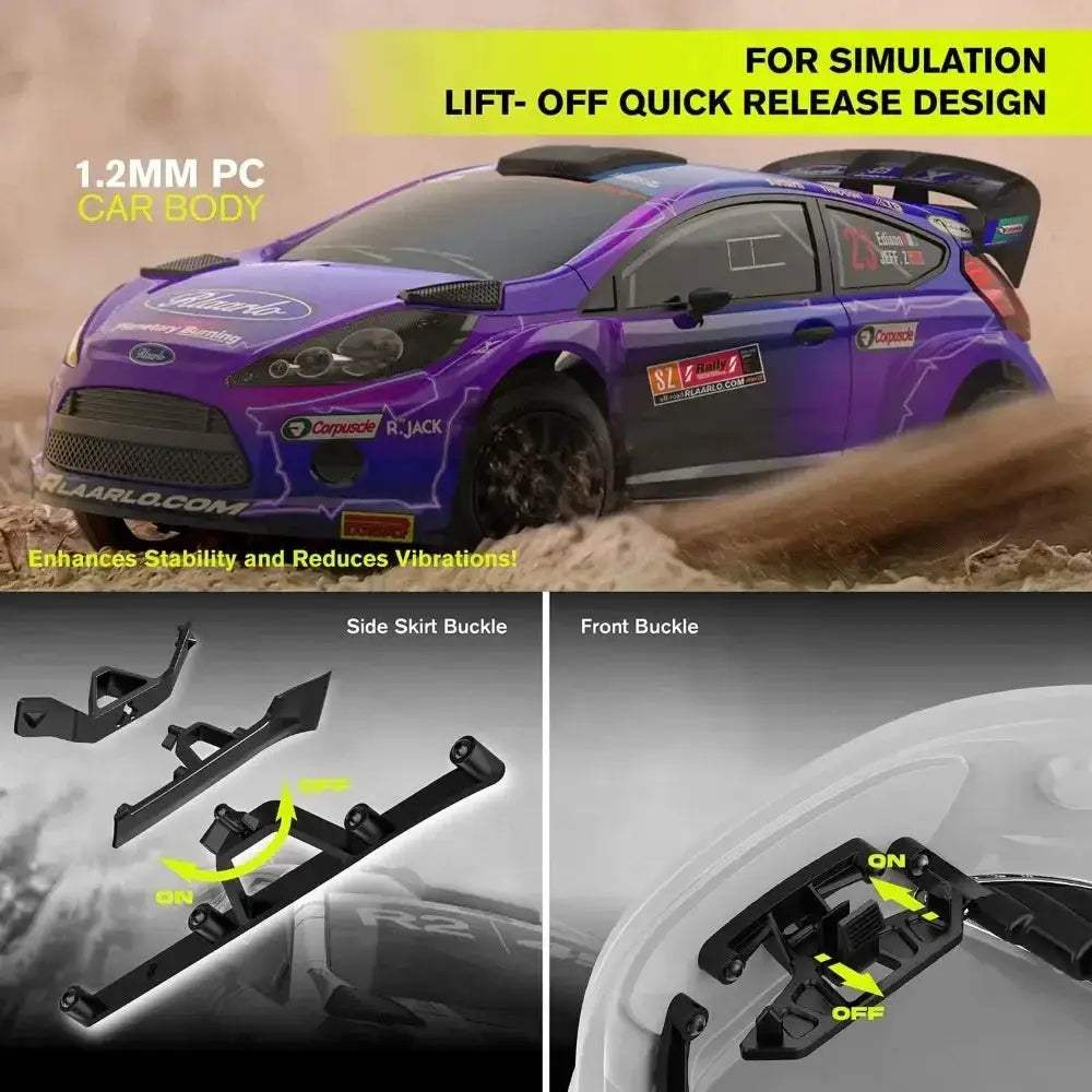 Brushless RC Drift Car 4x4 Gyro Stabilized 50mph RTR - Image 5
