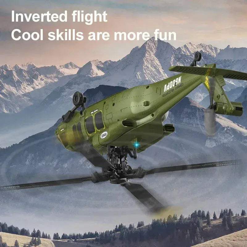Brushless RC Helicopter With 6 Axis Gyro For Inverted Stunts - Image 4