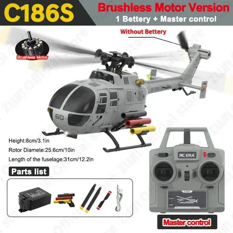 Brushless RC Helicopter With Altitude Hold And Gyro - Image 7