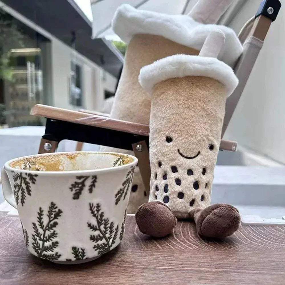 Bubble Tea Plush Toy Soft Cotton Filling Cute Gift - Image 6