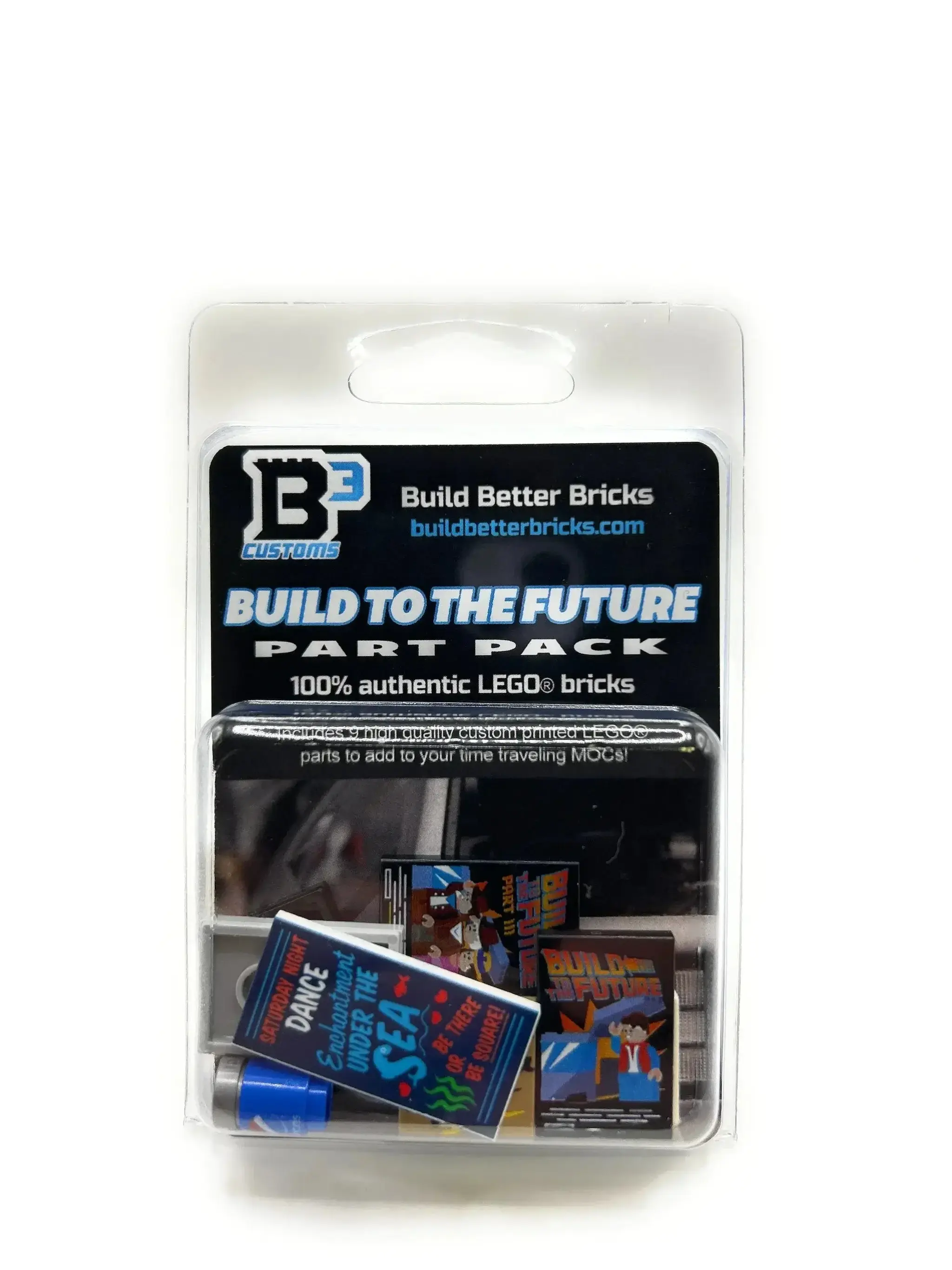 Build to the Future Pack made with LEGO parts - B3 Customs - Image 2