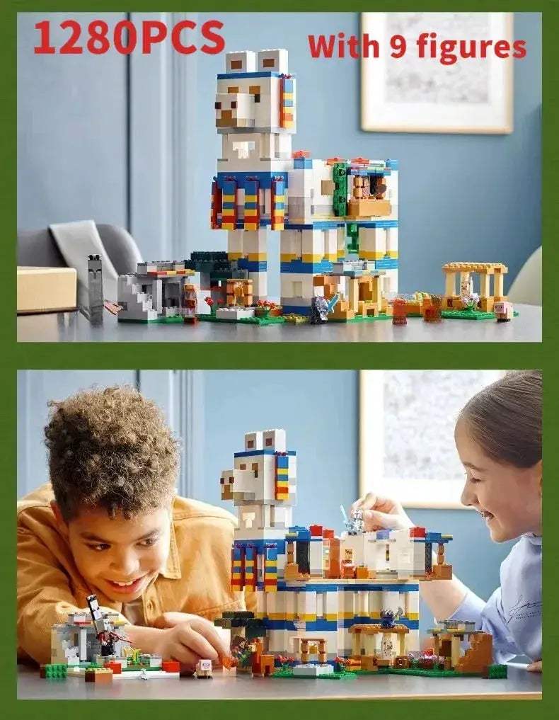 Building Blocks Camel Village 21188 Educational Construction Toy - Image 7