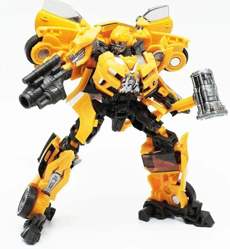 Bumblebee Action Figure, Transformers Anime Action Figurines Posable Toys 12.5 CM - Image 3