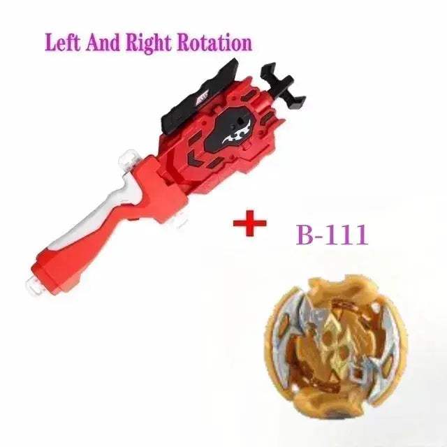 Burst Gyro Spinning Top With Launcher Metal Booster - Image 13