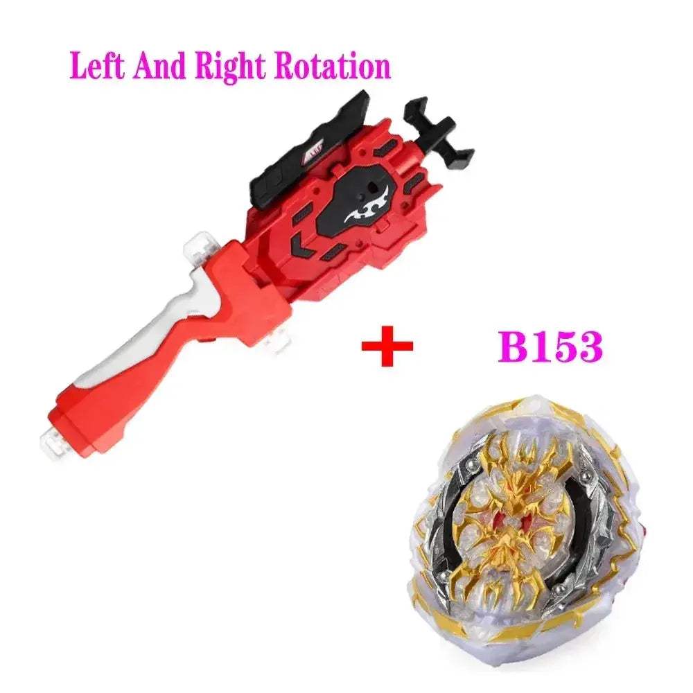 Burst Gyro Spinning Top With Launcher Metal Booster - Image 2