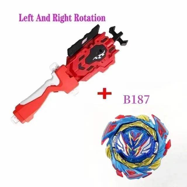 Burst Gyro Spinning Top With Launcher Metal Booster - Image 32