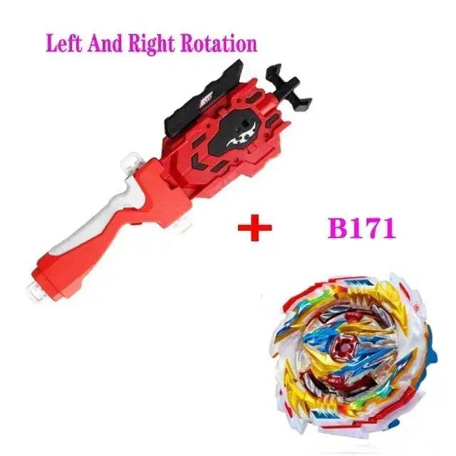 Burst Gyro Spinning Top With Launcher Metal Booster - Image 35