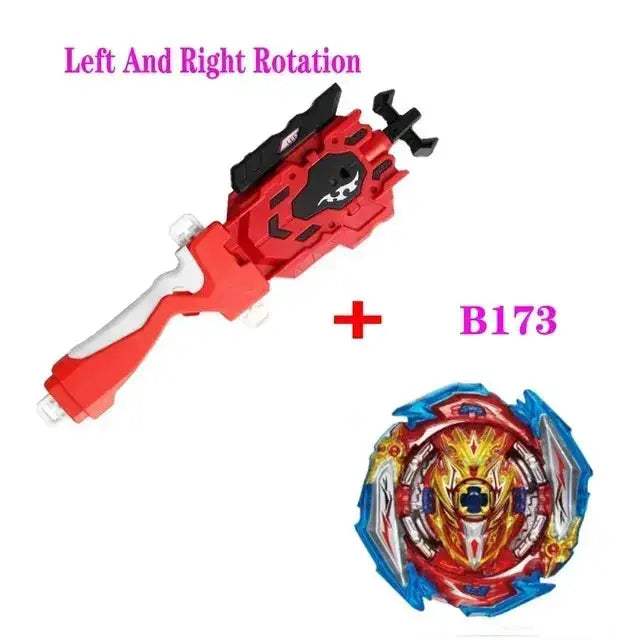 Burst Gyro Spinning Top With Launcher Metal Booster - Image 36