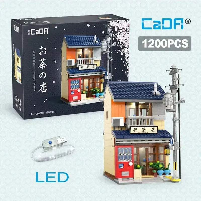 LED City Japanese Street View Building Blocks For Display - Image 12