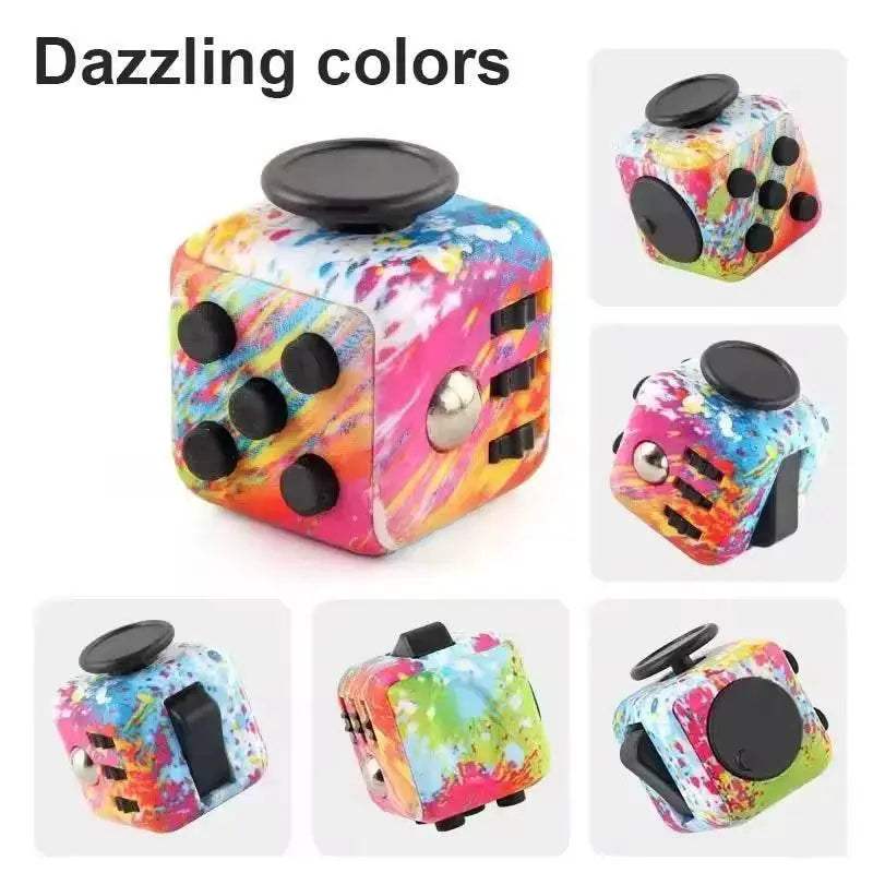 Calming Fidget Toy Dual Spinner Cube For Autism And ADHD - Image 2