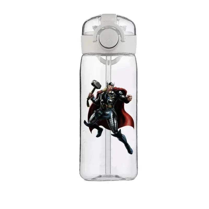 Captain America Marvel Straw Cup 400ML Portable Large Capacity - Image 32
