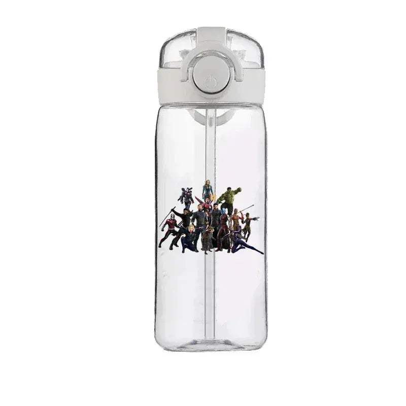 Captain America Marvel Straw Cup 400ML Portable Large Capacity - Image 33
