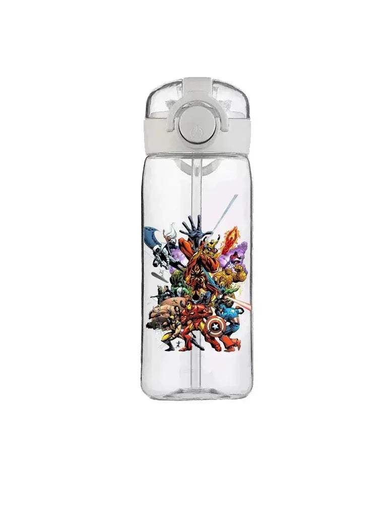 Captain America Marvel Straw Cup 400ML Portable Large Capacity - Image 9