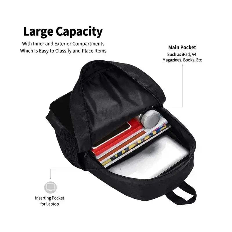 Cartoon Gorilla School Backpack For Kids With Pencil Case - Image 5