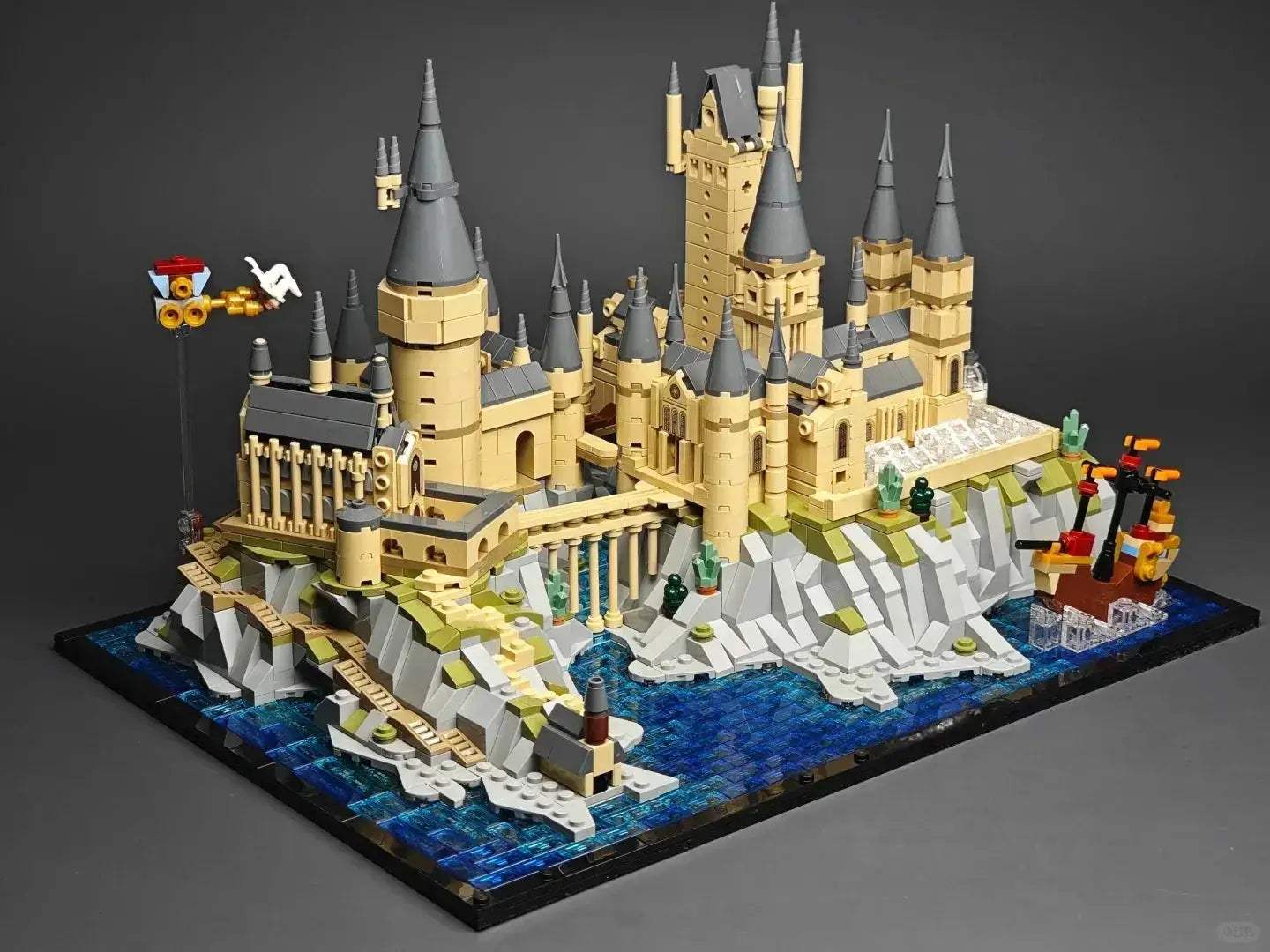Castle Model Building Kit For Adults Movie Themed Architecture Display
