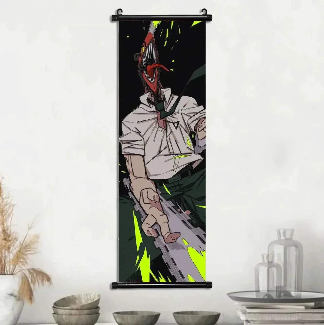 Chainsaw Man Anime Canvas Scrolls Collection, Wall Art Hanging Print Poster Home Decor - Image 20