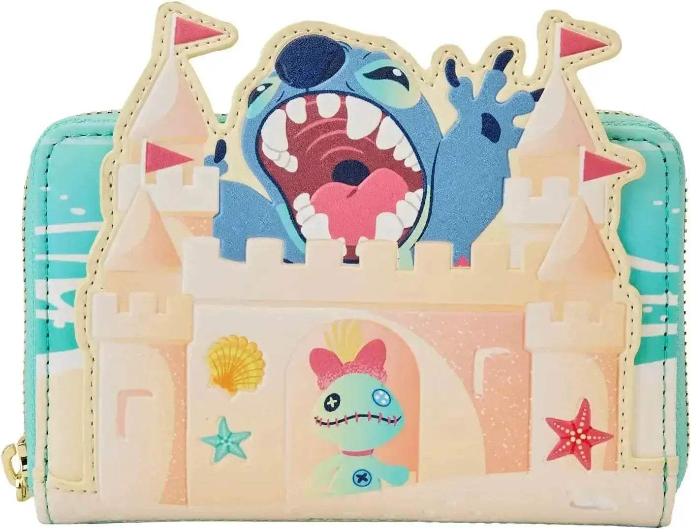 Charming 2 Piece Mini Backpack And Wallet Set For Teens Featuring Stitch Beauty And Beast Cinderella Woody Kuromi - Image 28