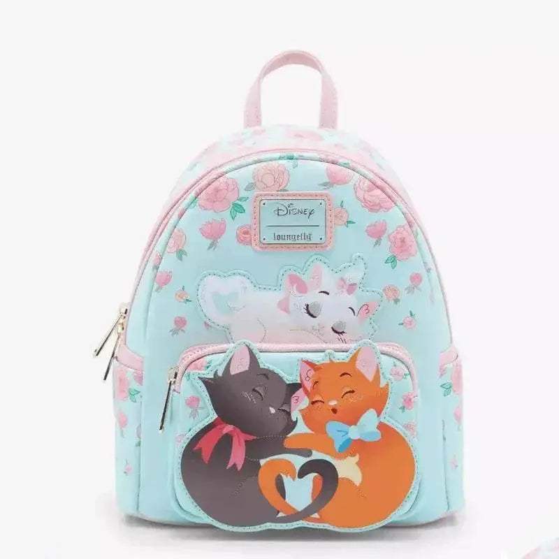 Charming Mini Backpack Sleeping Marie Aristocats Design For Unisex Disney Fans And Everyday School Use - Image 12