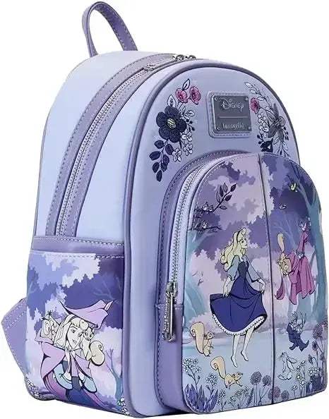 Charming Mini Backpack With Stitch Cartoon Print For Women - Image 13