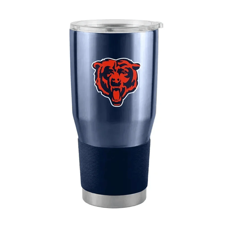 Chicago Bears Travel Tumbler 30oz Stainless Steel Insulated