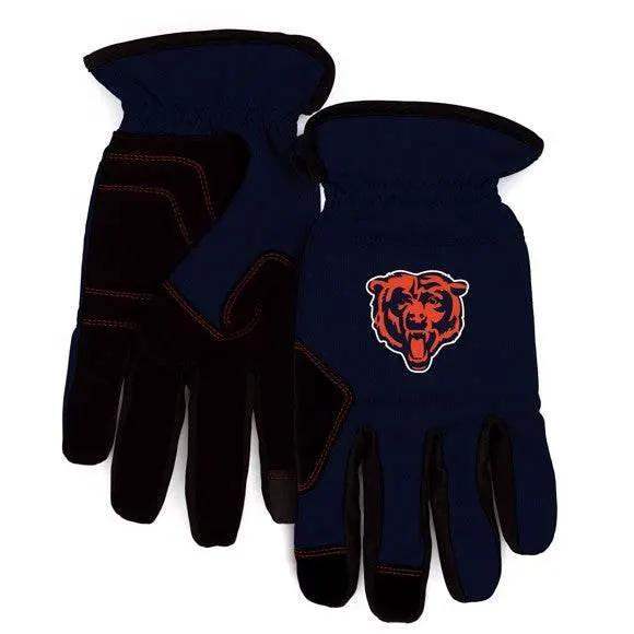 Chicago Bears Work Glove Padded Durable Grip Breathable