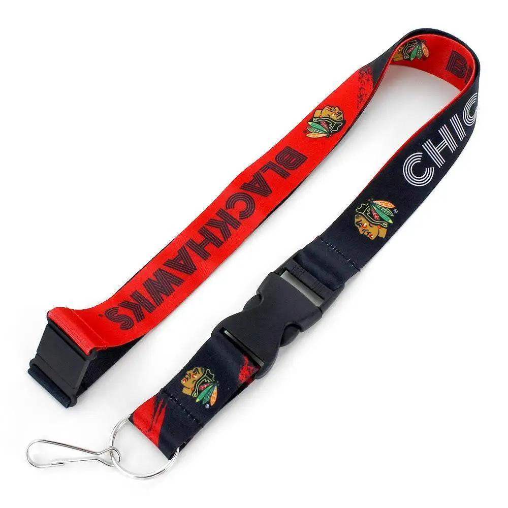 Chicago Blackhawks Crossfade Lanyard Breakaway Clip