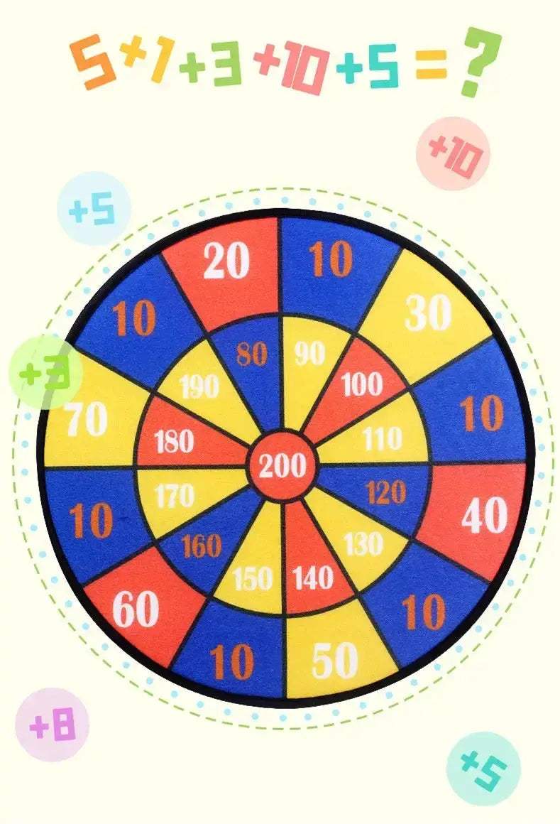 Montessori Educational Dart Board Toy For Toddlers Develops Motor Skills - Image 5