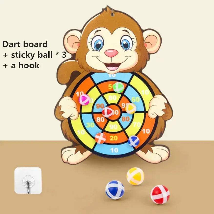 Montessori Educational Dart Board Toy For Toddlers Develops Motor Skills - Image 9