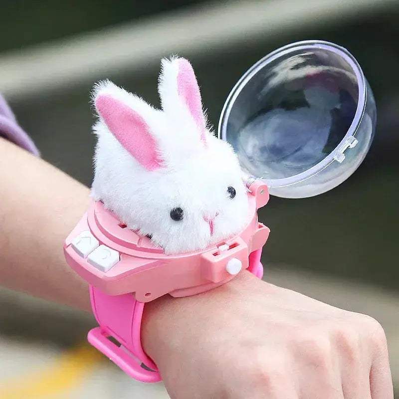 Kids RC Car Watch Toy With LED Lights 2.4GHz Remote