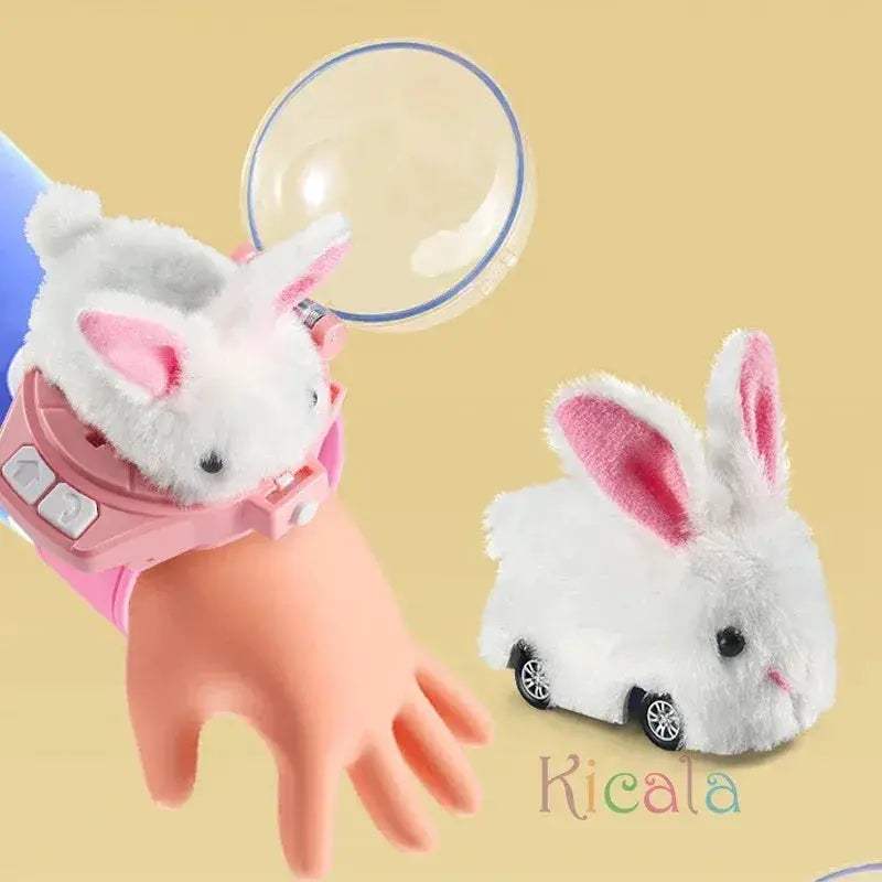 Kids RC Car Watch Toy With LED Lights 2.4GHz Remote - Image 3