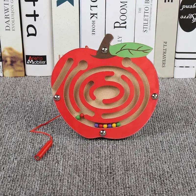 Montessori Wooden Magnetic Maze Educational Toy For Kids - Image 11