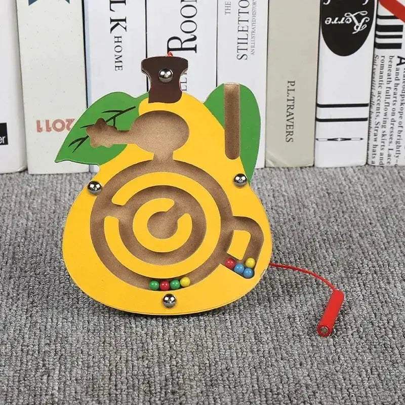 Montessori Wooden Magnetic Maze Educational Toy For Kids - Image 6
