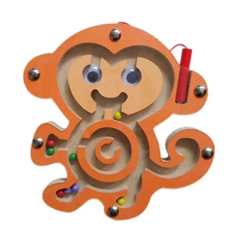 Montessori Wooden Magnetic Maze Educational Toy For Kids - Image 7