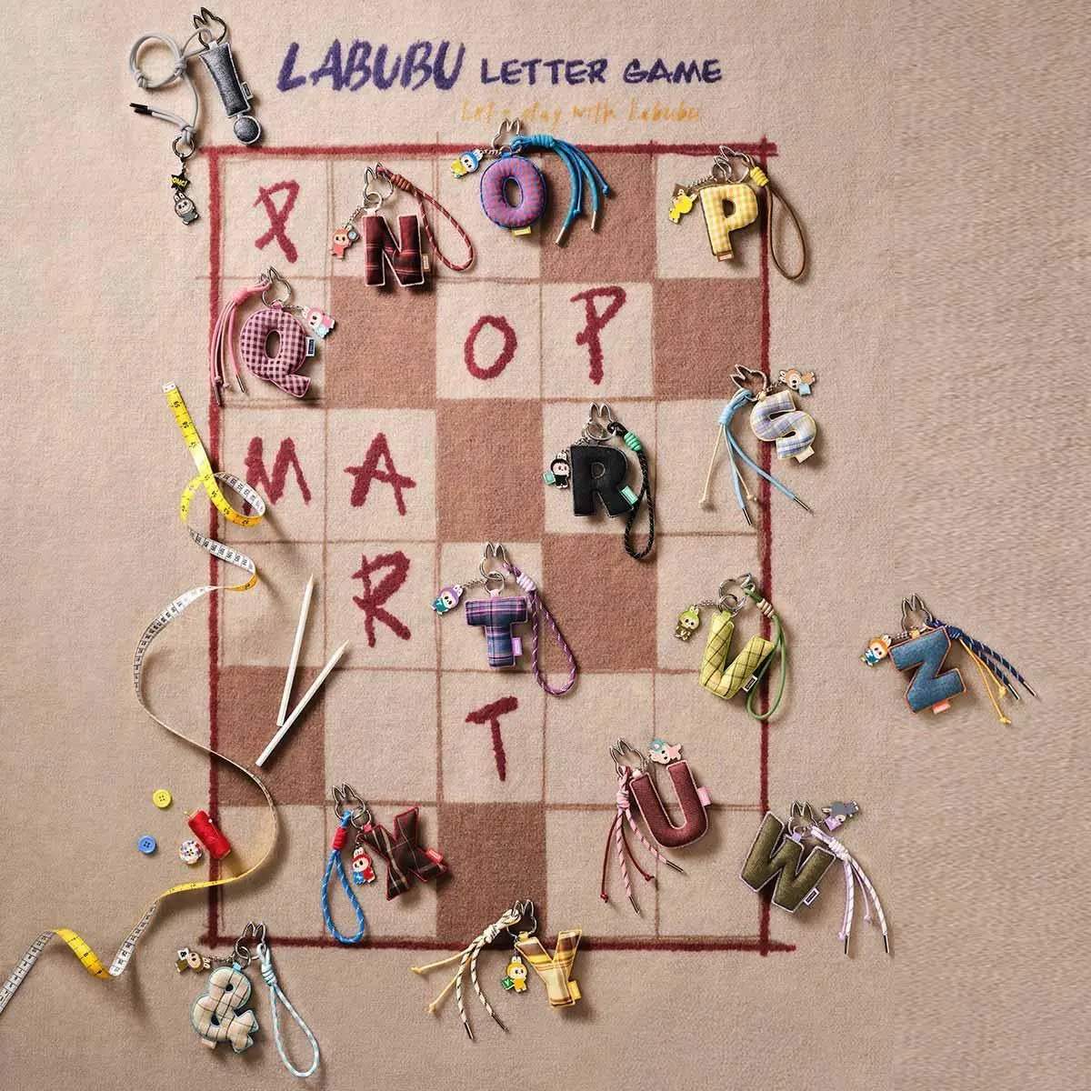 [CHOOSE YOUR LETTERS OPTION!] [IN STOCK] POPMART Pin for Love Series- Letter PENDANT Blind Box