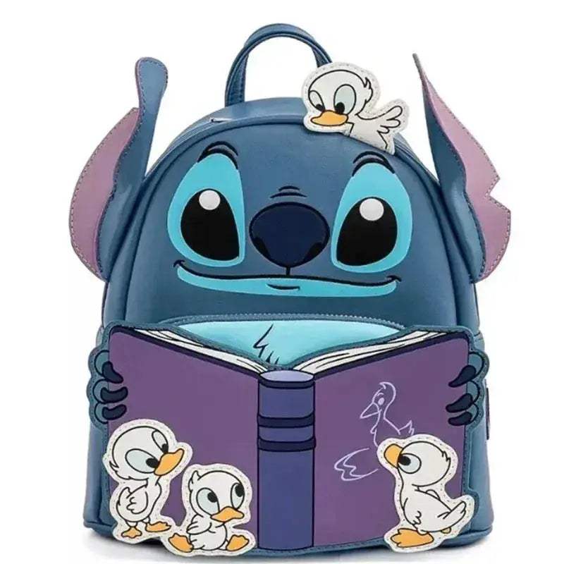 Christmas Sparkling Mini Backpack With Snow Angel Glitter - Image 2