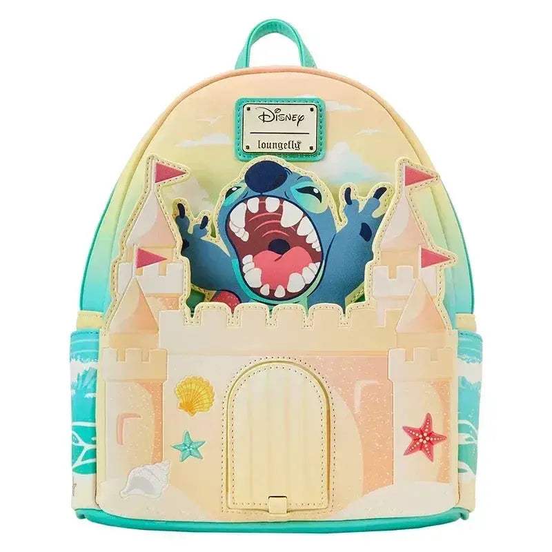 Christmas Sparkling Mini Backpack With Snow Angel Glitter - Image 7