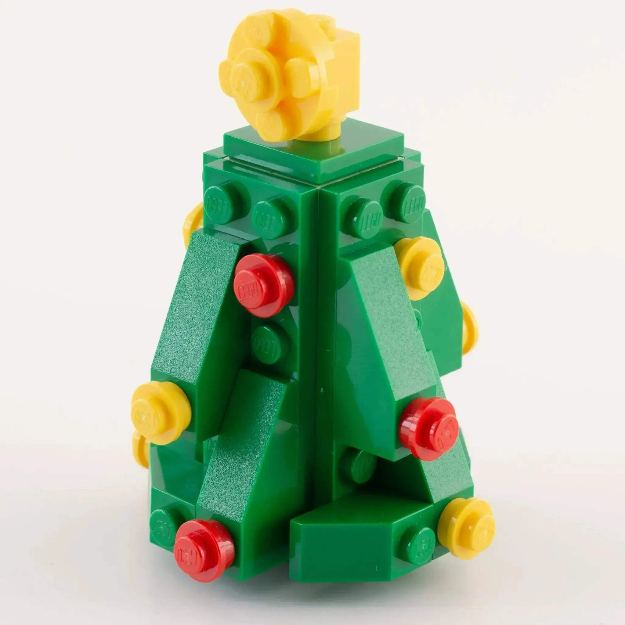 Christmas Tree Building Set made using LEGO parts - B3 Customs