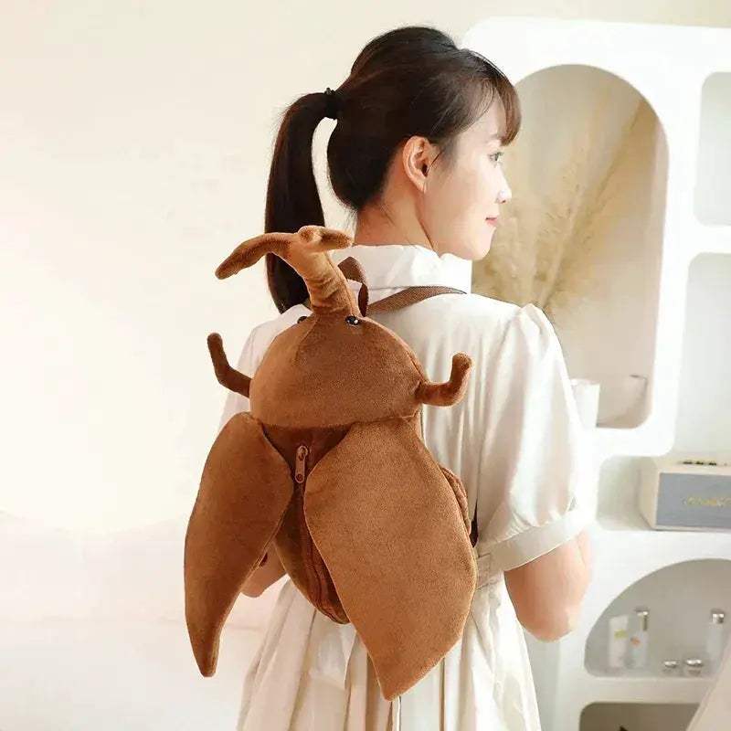 Cicada Plush Backpack Soft Cartoon Insect Toy for Kids - Image 5