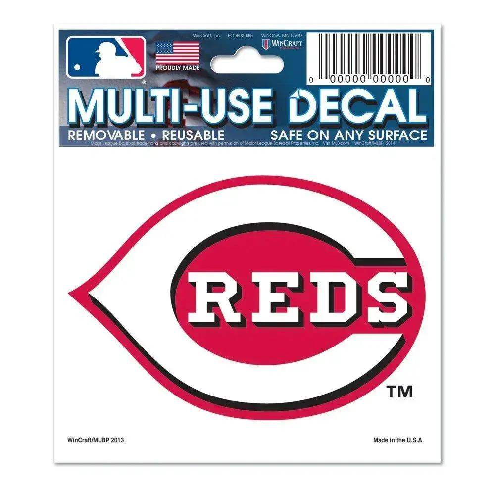 Cincinnati Reds 3x4 Multi Use Decal Outdoor Vinyl USA